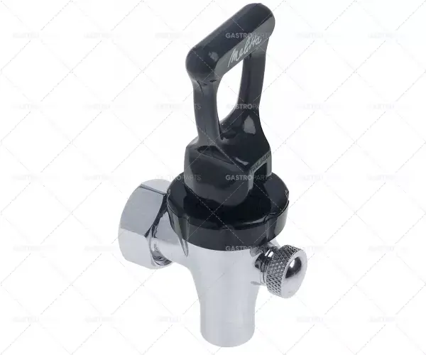 Kup Teď odtokový kohout kompletní délka trubky 32 mm závit 3/4" černý/chrom vhodný pro MELITTA