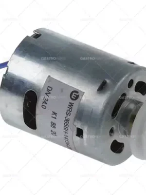 Jen Po Omezenou Doba motor s řemenicí ø 28mm L 32mm délka kabelu 250mm barvy kabelu modrá/žlutá