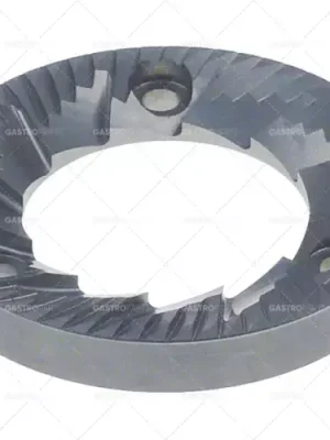 Sleva dvojice mlecích kotoučů levý běh D1 o 64 mm ID 37 mm o H 9mm Rozteč zubů 3 mm otvor Ø 5,6mm
