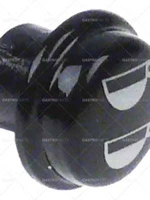 Speciální Cena kulatý knoflík 17 mm černý 2 šálky malé plastové