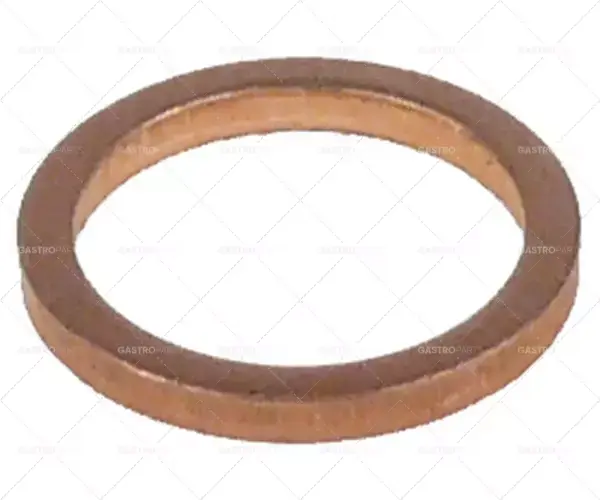 Akční Cena ploché měděné těsnění průměr 1 ø 13 mm průměr 2 ø 10,2 mm tloušťka 1,5 mm pro závit 1/8"