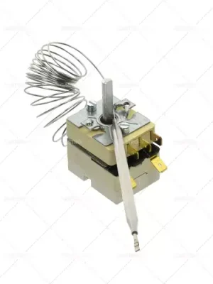 Termostat t.max. 110°C 1-pólový NO 16A ø čidla 6mm L čidla 113mm kapilára 1430mm Speciální Cena