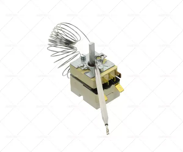 Termostat t.max. 110°C 1-pólový NO 16A ø čidla 6mm L čidla 113mm kapilára 1430mm Speciální Cena