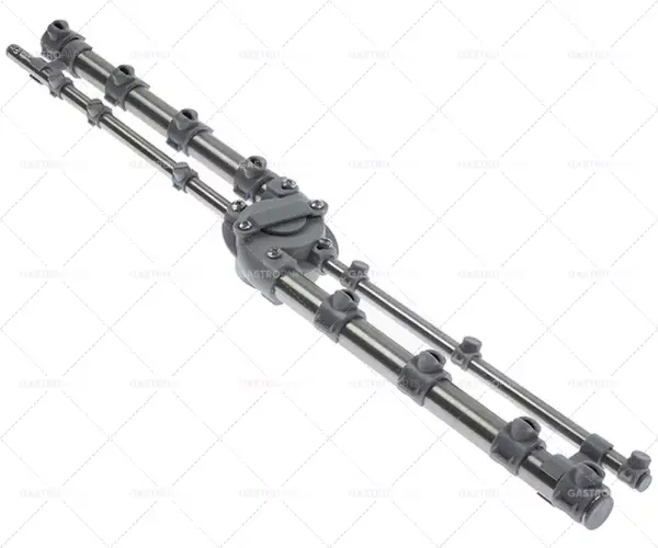 délka mycího a oplachovacího ramene 500 mm 8 mycích trysek 6 oplachovacích trysek průměr upevnění 16 mm 42,5 mm Rychlé Dodání