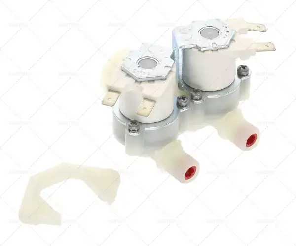 Zlevněný Elektromagnetický ventil dvojitý přímý 230V napětí AC vstup 3/4" výstup 1/4 "mm vstup 10-12l/min.
