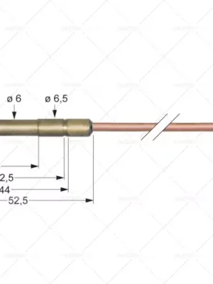 SIT termoelektrické články M9x1 L 1500 mm zásuvka Ø6.0 (6,5) mm Levný