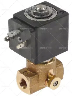 elektromagnetický ventil mosazný 220-240VAC vstup 1/8" výstup 1/8" přípojka 1/8" DN 1,5mm Must-Have