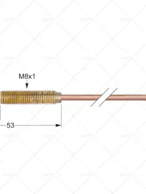 SIT termoelektrické články M8x1 L 600 mm M8x1 Značkový