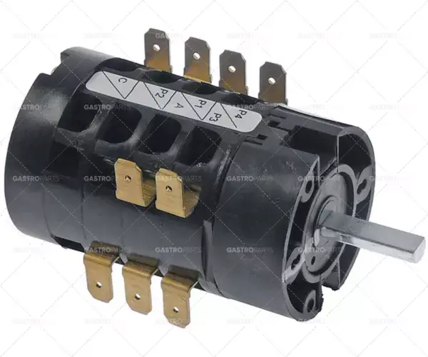Rotační spínače polohy 5 0-1-2-3-4 kontaktní sady 6 Typ HD12X167R000 600V 12A osy o 6x4,6mm Přímo Od Výrobce