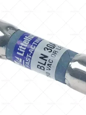 Vysoce Kvalitní jemná pojistka o rozměrech ø10,4x38mm 30A s rychlým účinkem a jmenovitým napětím 250V typ BLN v počtu 1 ks