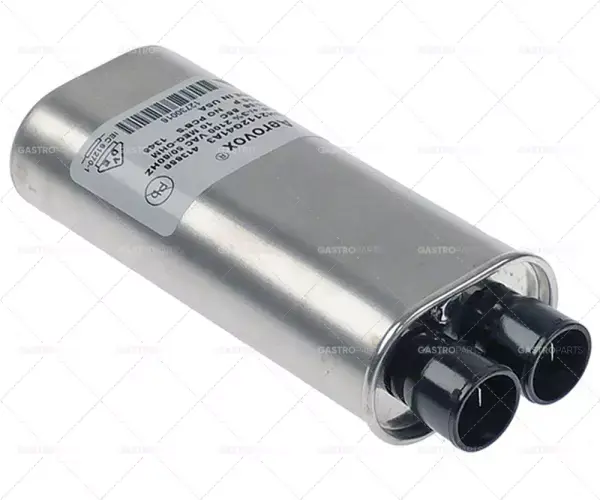 Nízká Cena VN kondenzátor pro mikrovlnnou troubu 1,2µF typ N50H2112G41A3 2100V 50/60Hz trojité připojení