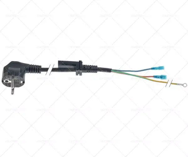 připojovací kabel CEE7/7 typ E+F 3pólové kontakty P+N+E 1mm² 1,5m s odlehčením tahu Nejlepší Volba