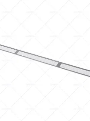 Nejlepší Volba vzduchový filtr D 530 mm Š 24 mm pro mikrovlnnou troubu o tloušťce 1,5 mm se šroubem
