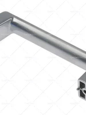 Dveřní klika ve tvaru U d 155 mm š 25,7 mm v 40 mm stříbrný kov Must-Have