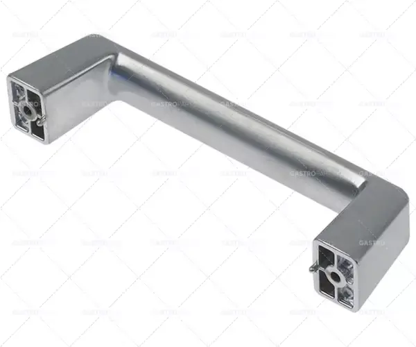 Dveřní klika ve tvaru U d 155 mm š 25,7 mm v 40 mm stříbrný kov Must-Have