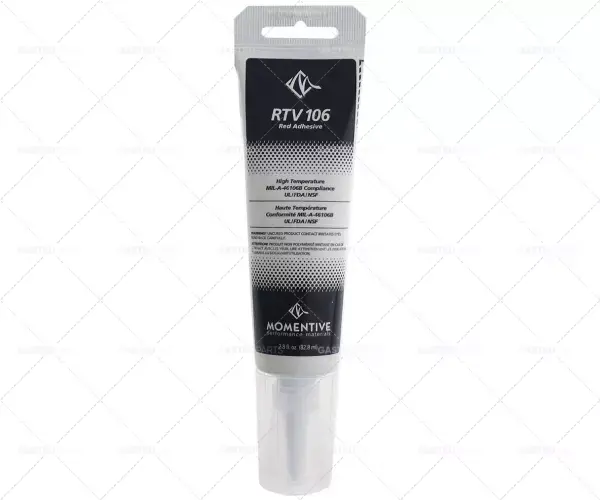 Must-Have vysokoteplotní silikon MOMENTIVE RTV106 -60 až +260°C červená tuba 83ml