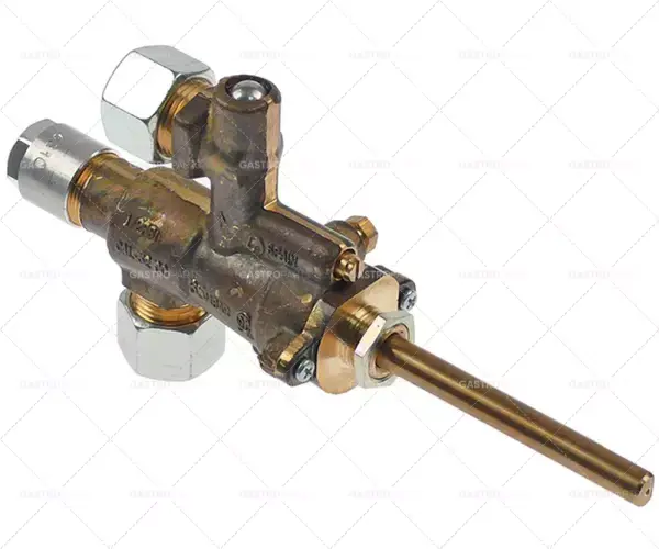 Sleva plynový kohout Copreci typ cal-3200 přívod plynu m18x1,5 (trubka ø 12 mm)