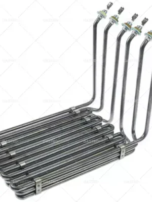 Vysoce Kvalitní topné těleso 9000W 230V topné okruhy 3 d 310mm š 180mm v 235mm d1 10mm d2 300mm