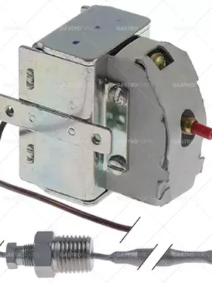 Přímo Od Výrobce bezpečnostní termostat vypínací teplota 232°C 1pólová sonda ø 6,4mm sonda L 120mm kapilární trubka 760mm