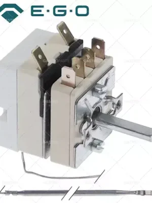 Kup Teď 1-fázový regulační termostat 50-320 °C 3x160mm délka kapiláry 870mm