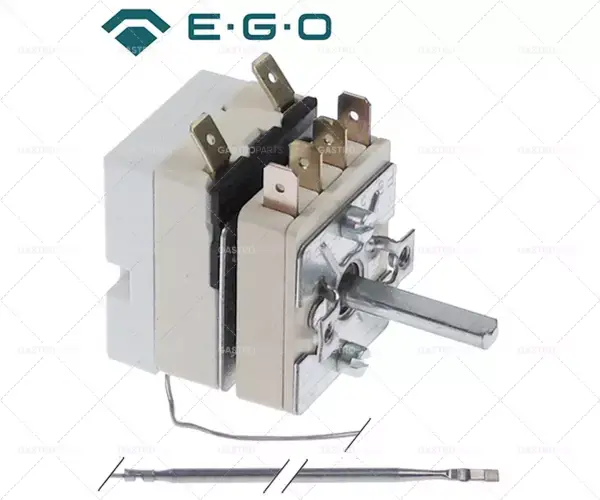Kup Teď 1-fázový regulační termostat 50-320 °C 3x160mm délka kapiláry 870mm
