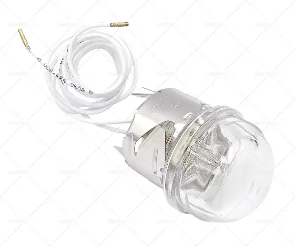 lampa do pece o 35,5mm 12V 20W Patice G4 300°C Připojovací kabel 450mm Expresní Doručení