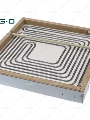 Horká Nabídka Sálavé ohřívače L 300mm B 300mm 4000W 400V HK 2 přípojka square šroubení