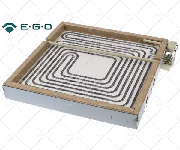 Horká Nabídka Sálavé ohřívače L 300mm B 300mm 4000W 400V HK 2 přípojka square šroubení