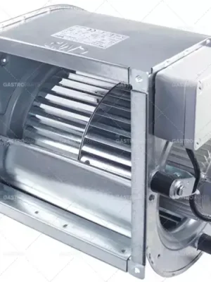 radiální ventilátor typ DAIN 9/9 373W 230V 50Hz max. 4,3A 1380RPM kondenzátor 10µF příruba 310x355mm Ověřený