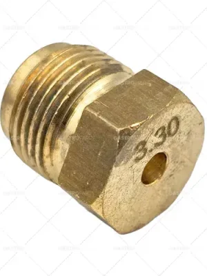 m13x1 ws13 plynová tryska 3,30 mm otvor Víkendová Akce