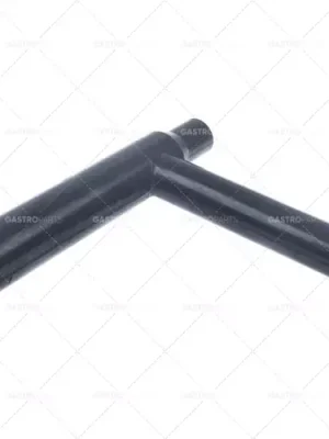 Autentický tvarovaná hadice ID ø 35/47 mm ED ø 49/64 mm D 395 mm mycí trubka s prasátkem na mytí nádobí černá