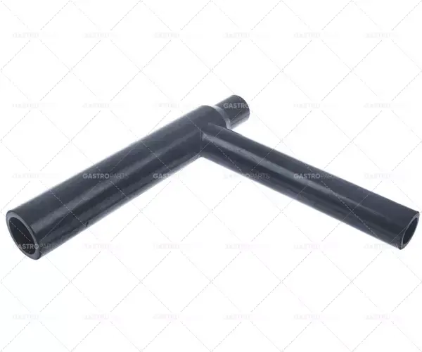 Autentický tvarovaná hadice ID ø 35/47 mm ED ø 49/64 mm D 395 mm mycí trubka s prasátkem na mytí nádobí černá