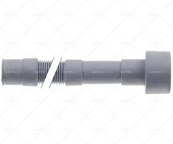 Pouze Dnes vypouštěcí hadice DN19 L 1500mm A vnitřní ø 19/23/40mm A vnější ø 45mm B vnitřní ø 22mm B vnější ø 26mm