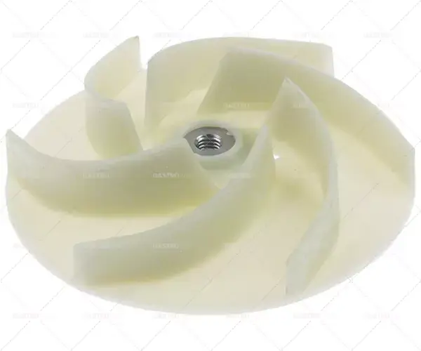 oběžné kolo ø 124 mm v. 34/16 mm závit m8r lopatky 6 Zlevněný