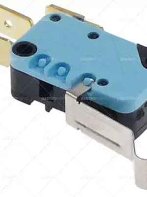 mikrospínač s pístem 250V 16A 1CO připojení vnější faston 6,3mm L 42mm Značkový