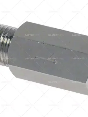 zpětný ventil vstup 1/4" et výstup 1/4" it l 40mm nerezová ocel Bezpečná Platba