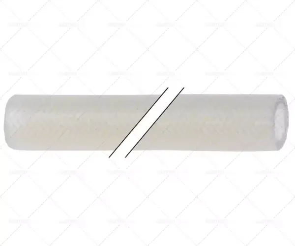 silikonová hadice s monofilovým opletem ID ø 10mm ED ø 17mm D 0,9m tloušťka 3,5mm Akce