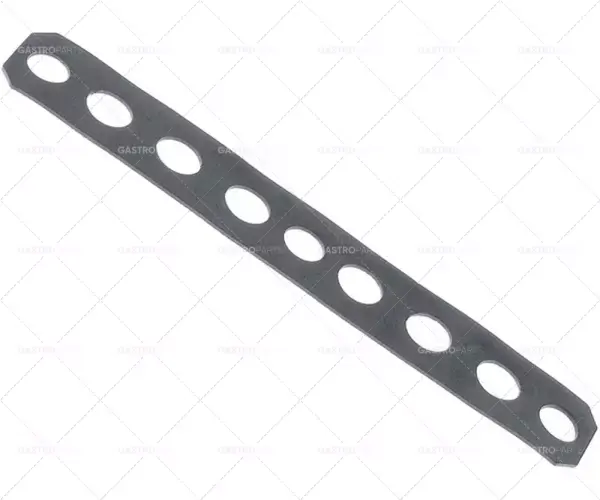 grafitové těsnění průměr 1 10 mm průměr 2 9 mm délka 141 mm šířka 22 mm gr. 1 mm 9 otvorů Výhodná Nabídka
