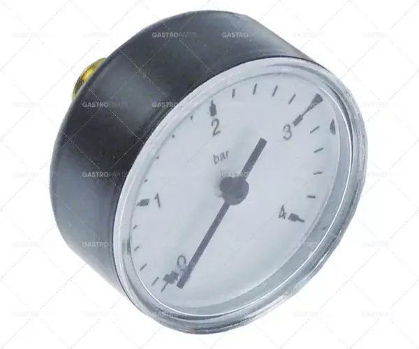 Nakupujte Hned manometr ø 51 mm tlakový rozsah 0 až do 4bar závit 1/4" označení 3 připojení na zadní straně