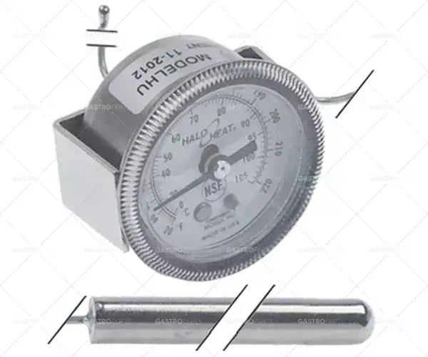 montáž teploměru ø 41mm t.max. 105°C 0-105°C sonda ø 9,5mm sonda L 65mm kapilární trubka 900mm Nejlepší Volba