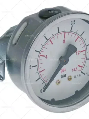 manometr ø 63mm rozsah tlaku 0 až 1bar 0 až 14,5PSI závit 1/4" Speciální Cena