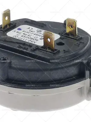 Kup Teď Presostat o 65 mm oblast tisku 0,17-0,75mbar s upevňovací deskou konektorem 6,8mm