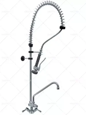 předoplachová jednotka s monoblokovou baterií keramická hlava baterie 1/2" 90° s otočným výtokem Nakupujte Hned
