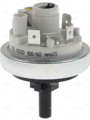 hydrostat 100/60mbar připojení 6mm průměr 45mm Časově Omezené