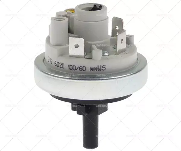 hydrostat 100/60mbar připojení 6mm průměr 45mm Časově Omezené