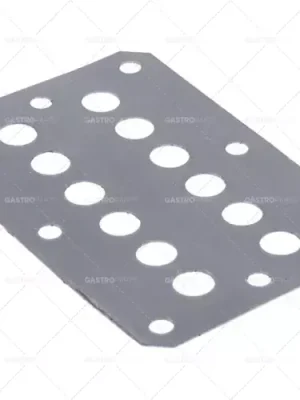 Rychlé Dodání grafitové těsnění průměr 1 12 mm průměr 2 7 mm délka 129 mm šířka 87 mm zrnitost 1 mm 12 otvorů