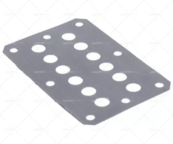Rychlé Dodání grafitové těsnění průměr 1 12 mm průměr 2 7 mm délka 129 mm šířka 87 mm zrnitost 1 mm 12 otvorů