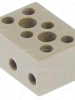 Výhodná Nabídka porcelánový konektor 3-pole 4mm² rozteč mezi otvory 12mm max 30A max 450V