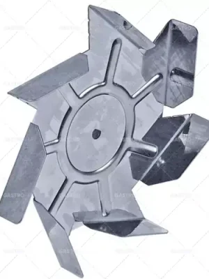 kolo ventilátoru ø 150mm Š 25mm sací hřídel ø 6x5mm lopatky z nerezové oceli 7 ks Top Prodej