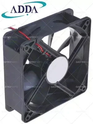 Axial L 120 mm B 120 mm H 38mm 24VDC 9,2W ložiska kuličková ložiska připojovací kabel 300mm Adda Finální Výprodej